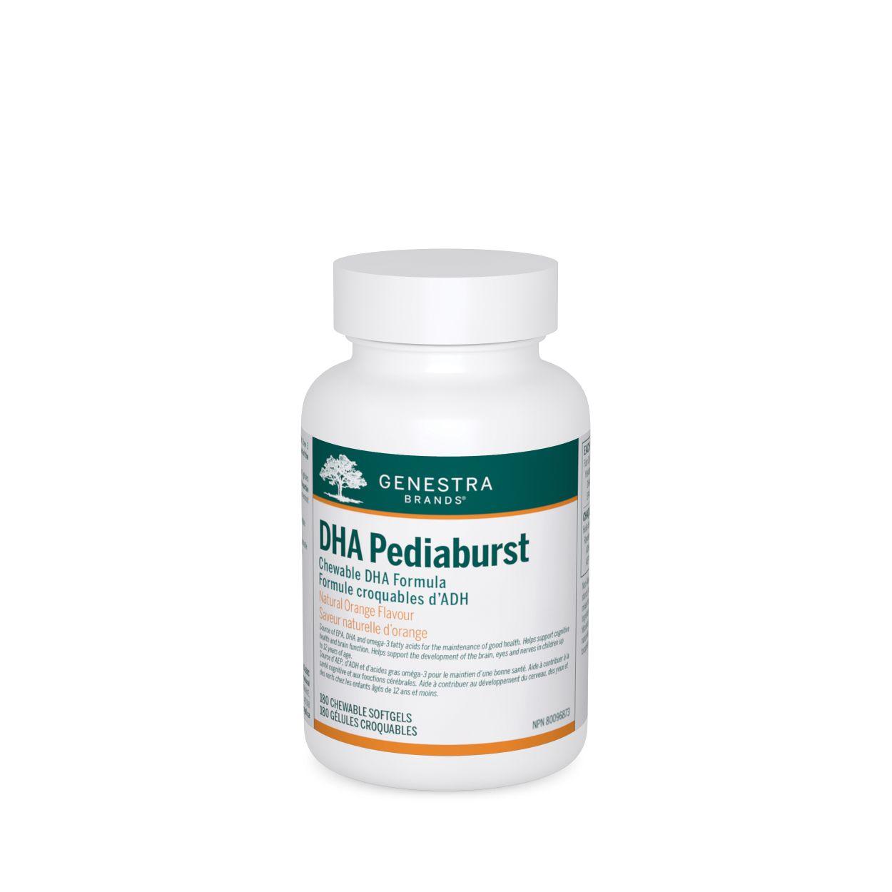 Genestra Brands DHA Pediaburst 180 Chewable Softgels - Nature's Source Inc