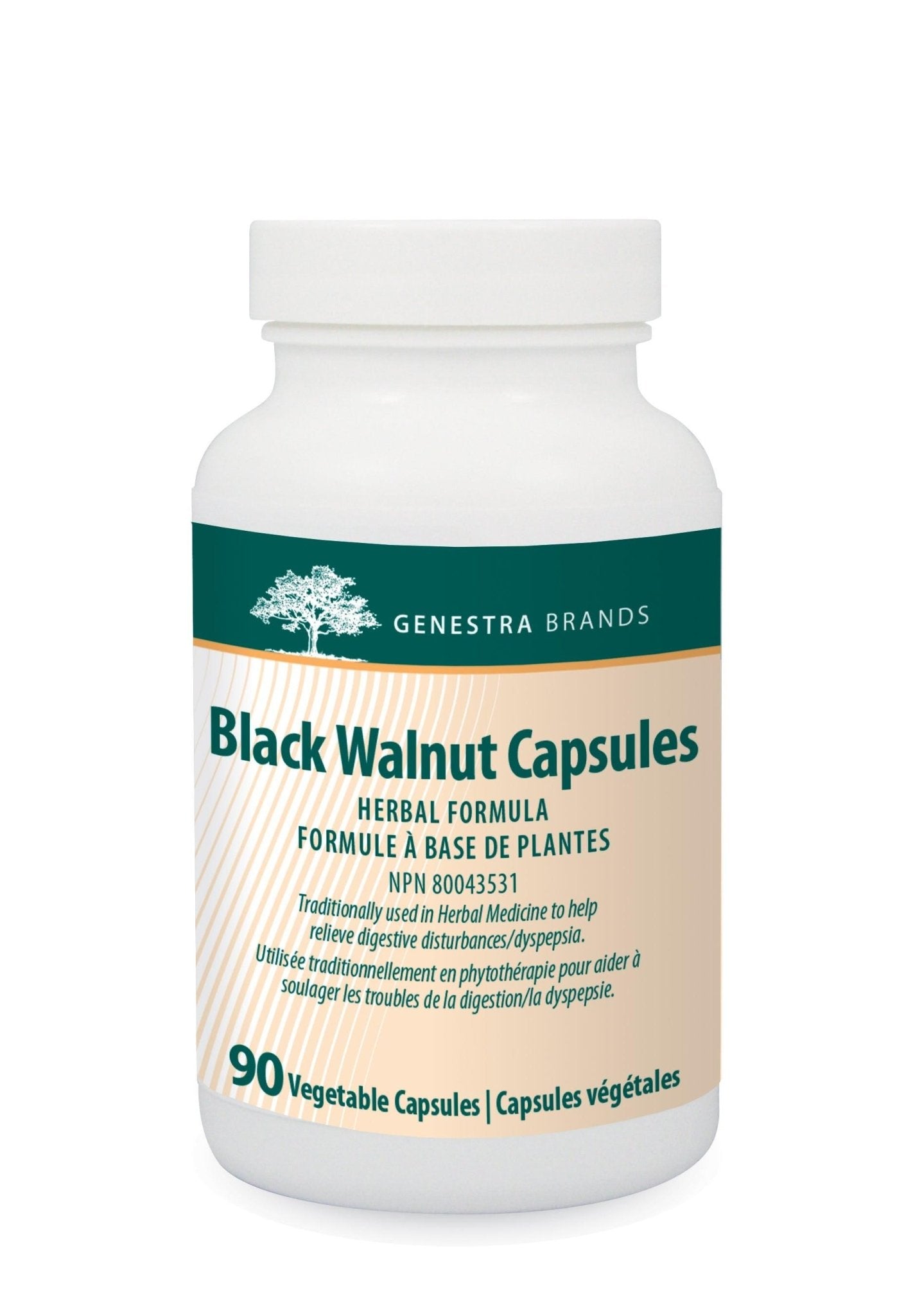 Genestra Brands Black Walnut 90c - Nature's Source Inc