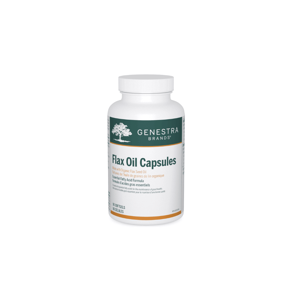 Genestra Brands Flax Oil Capsules 90c - Nature's Source Inc