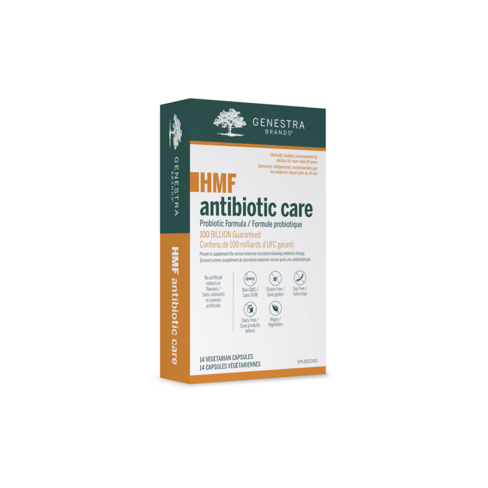 Genestra Brands HMF Antibiotic Care 14 Veg Capsules - Nature's Source Inc