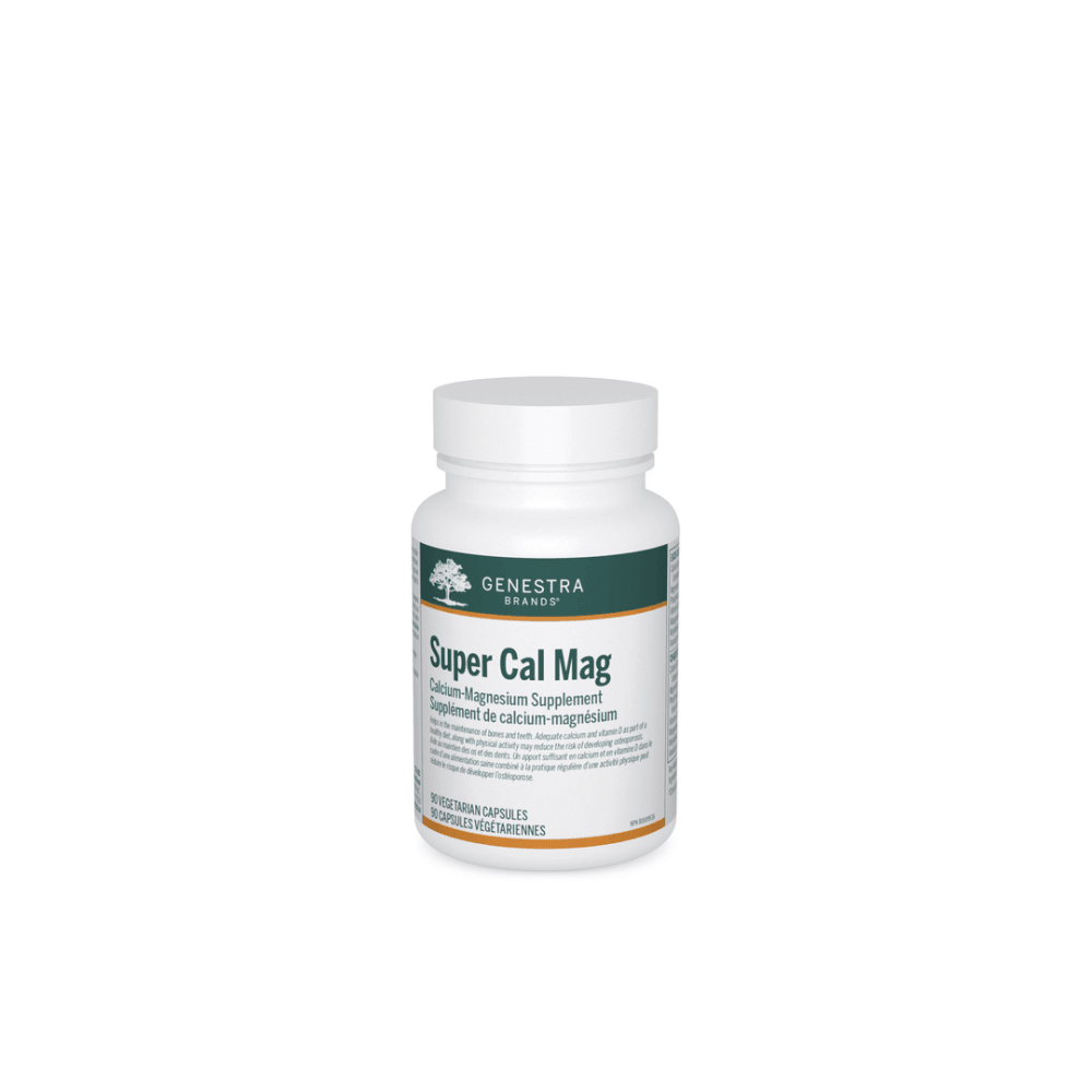 Genestra Super Cal Mag 180 Vegan Capsules - Nature's Source Inc