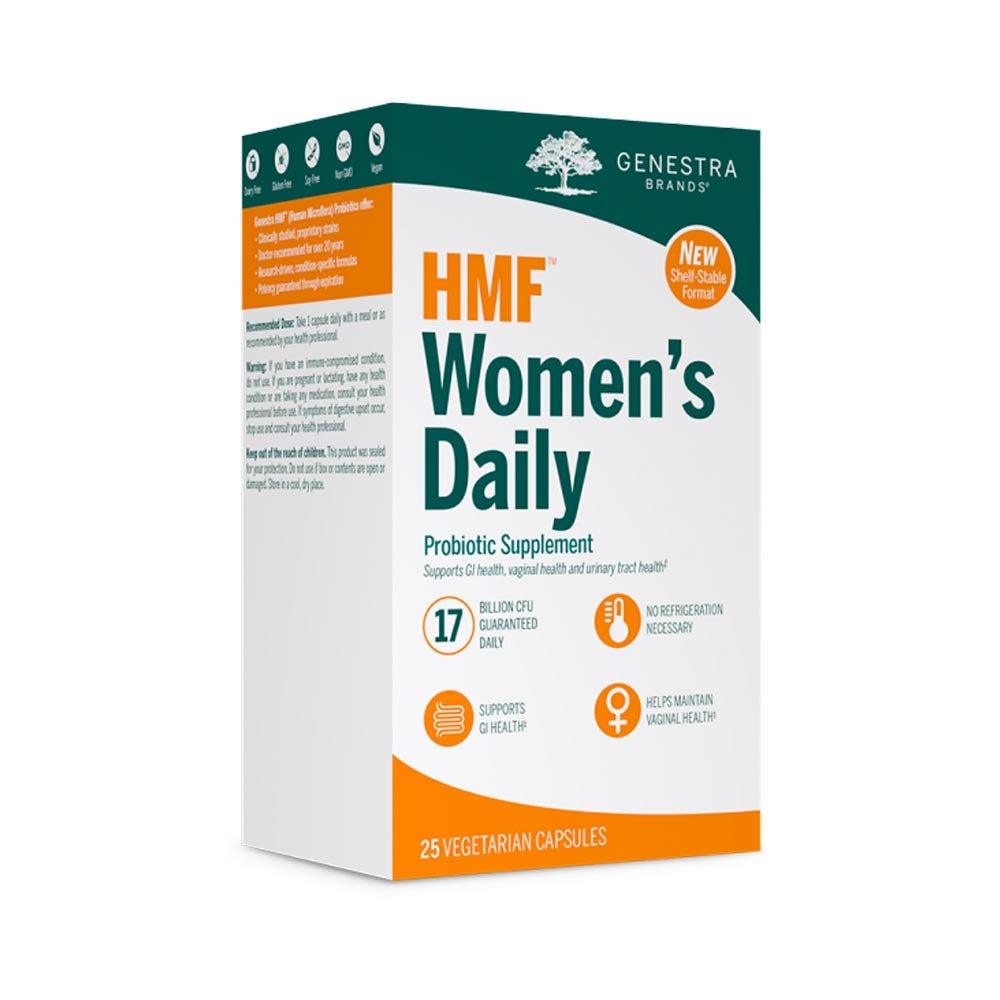 Genestra Brands HMF Women's Daily Probiotic - 25 Veg Capsules - Nature's Source Inc