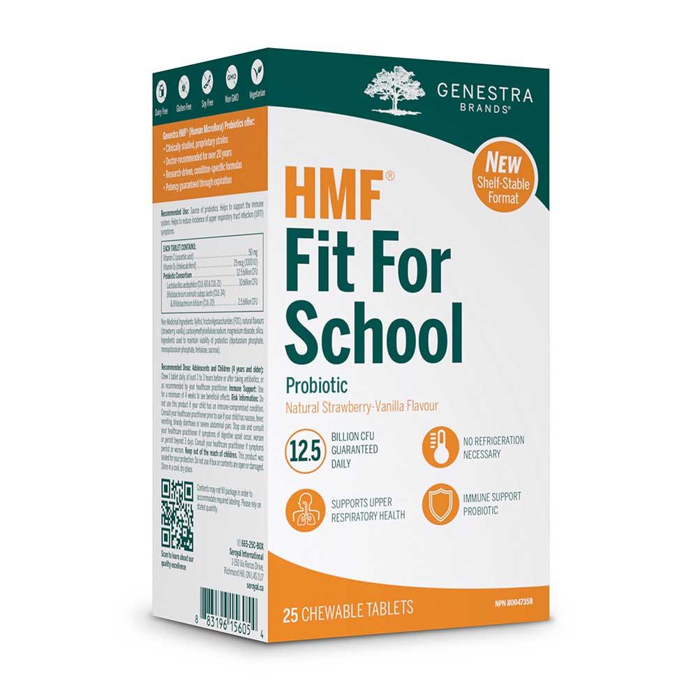 Genestra Brands HMF Fit For School Shelf Stable 25t - Nature's Source Inc