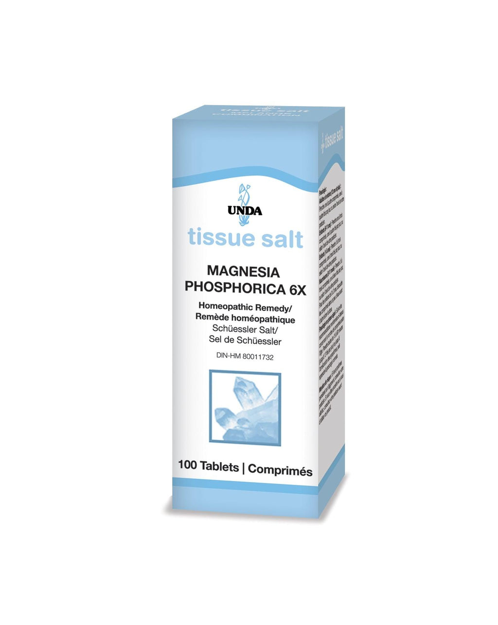UNDA Magnesia Phosphorica 6X Salt 100t - Nature's Source Inc