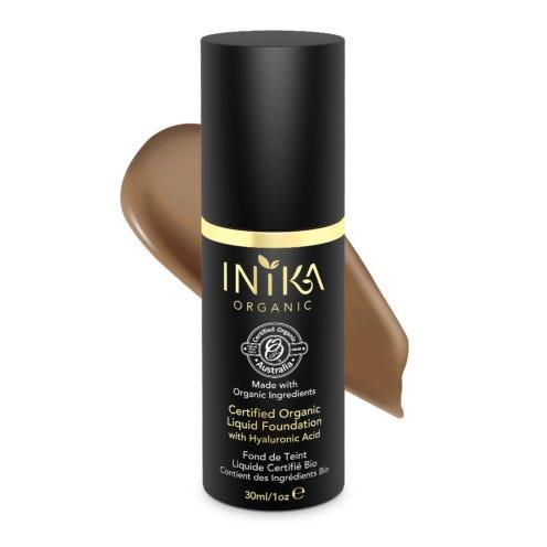 INIKA Certified Organic Liquid Foundation - Toffee - Nature's Source Inc