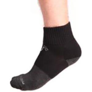 Incrediwear Above Ankle Sport Socks Black MD - Nature's Source Inc