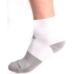 Incrediwear Active Socks Quarter White MD - Nature's Source Inc