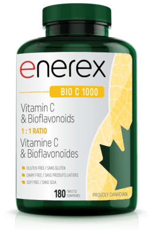 Enerex Bio C 1000 Vitamin C 180 Tablets - Nature's Source Inc