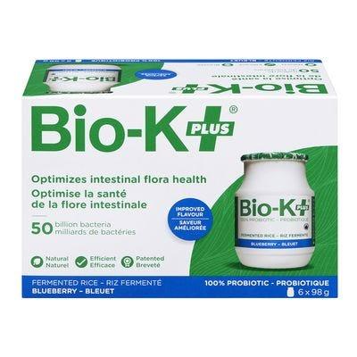 Bio - K+ Probiotic Fermented Rice Blueberry 6 Pack - Nature's Source Inc