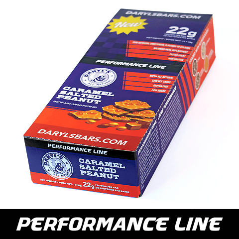 Daryl's Caramel Salted Peanut Protein Bar 56g - Nature's Source Inc