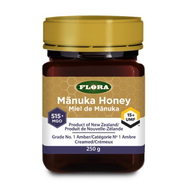 Flora Manuka Honey (515+ MGO - 15+ UMF Strength) 250 g - Nature's Source Inc