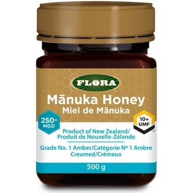 Flora Manuka Honey (MGO 250+ - UMF 10+) 500g - Nature's Source Inc