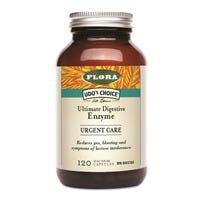 Flora Udo's Urgent Care Enzyme 120 Veg Capsules - Nature's Source Inc