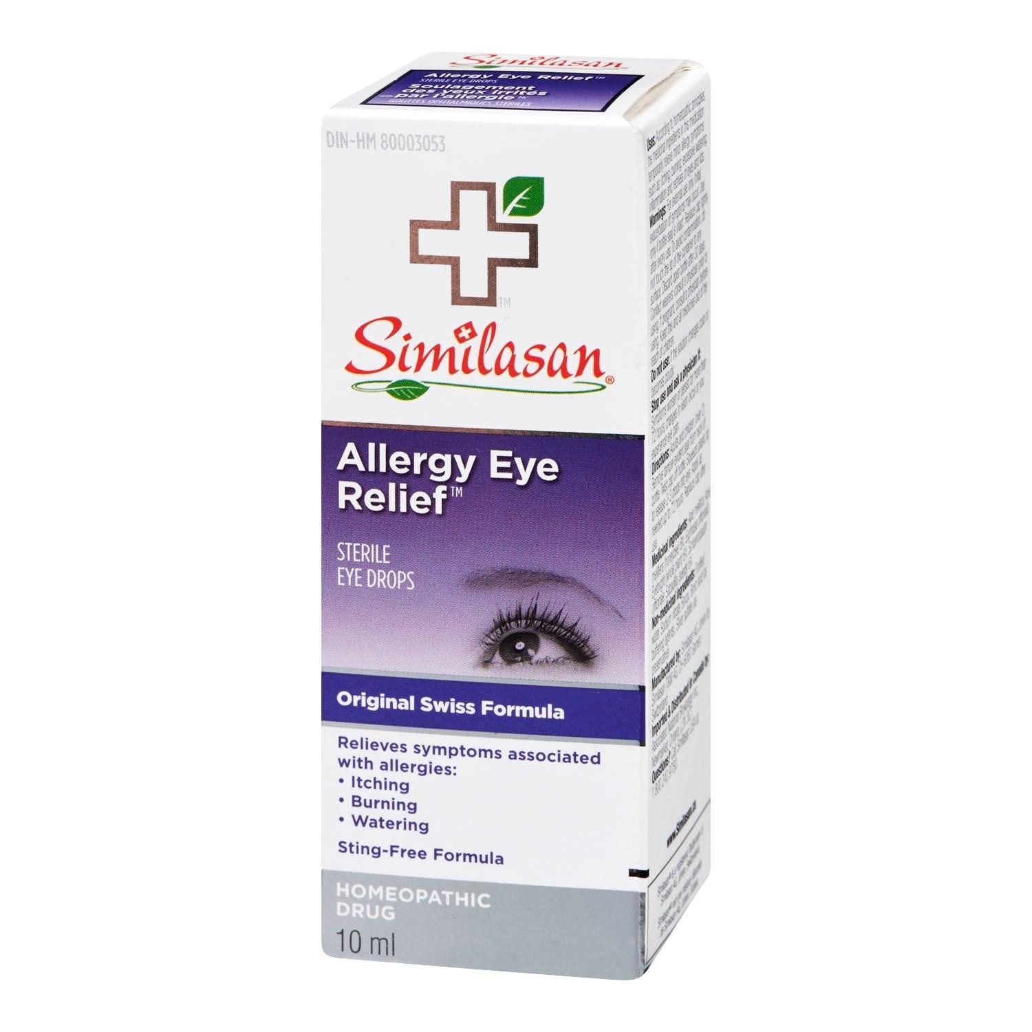 Similasan Allergy Eye Relief 10ml - Nature's Source Inc