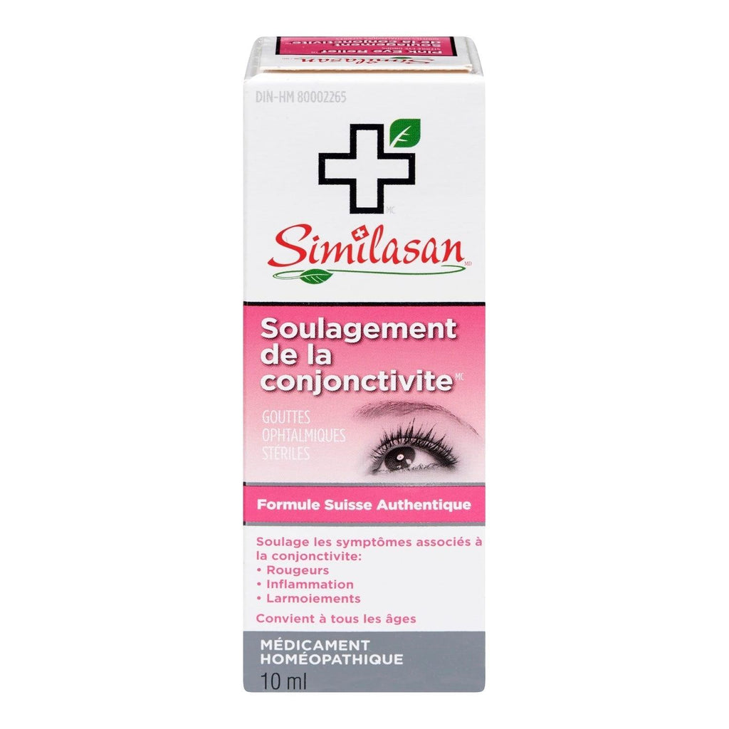 Similasan Pink Eye Relief Drops - 10ml - Nature's Source Inc