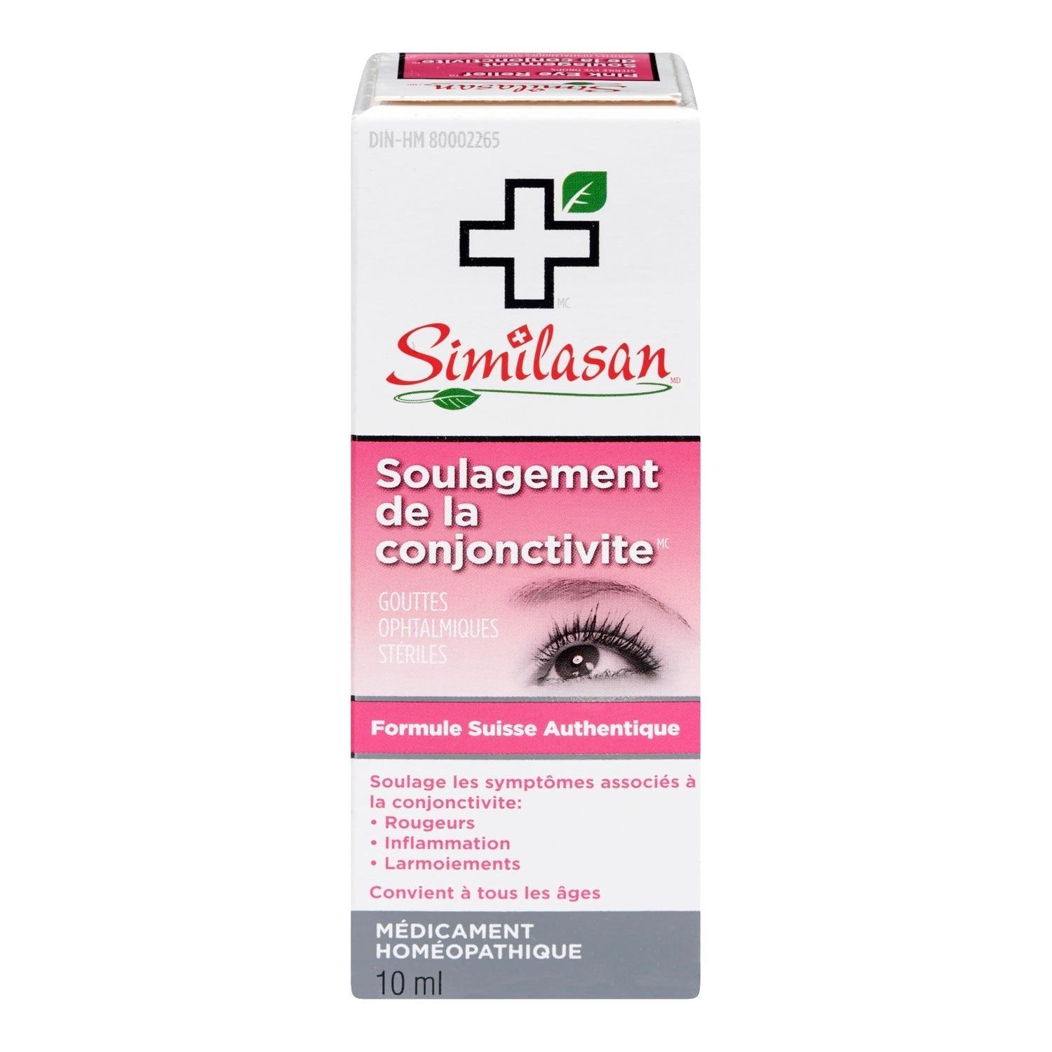 Similasan Pink Eye Relief Drops - 10ml - Nature's Source Inc
