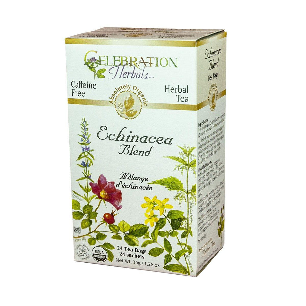 Celebration Herbals Organic Echinacea Blend Tea 24 bags - Nature's Source Inc