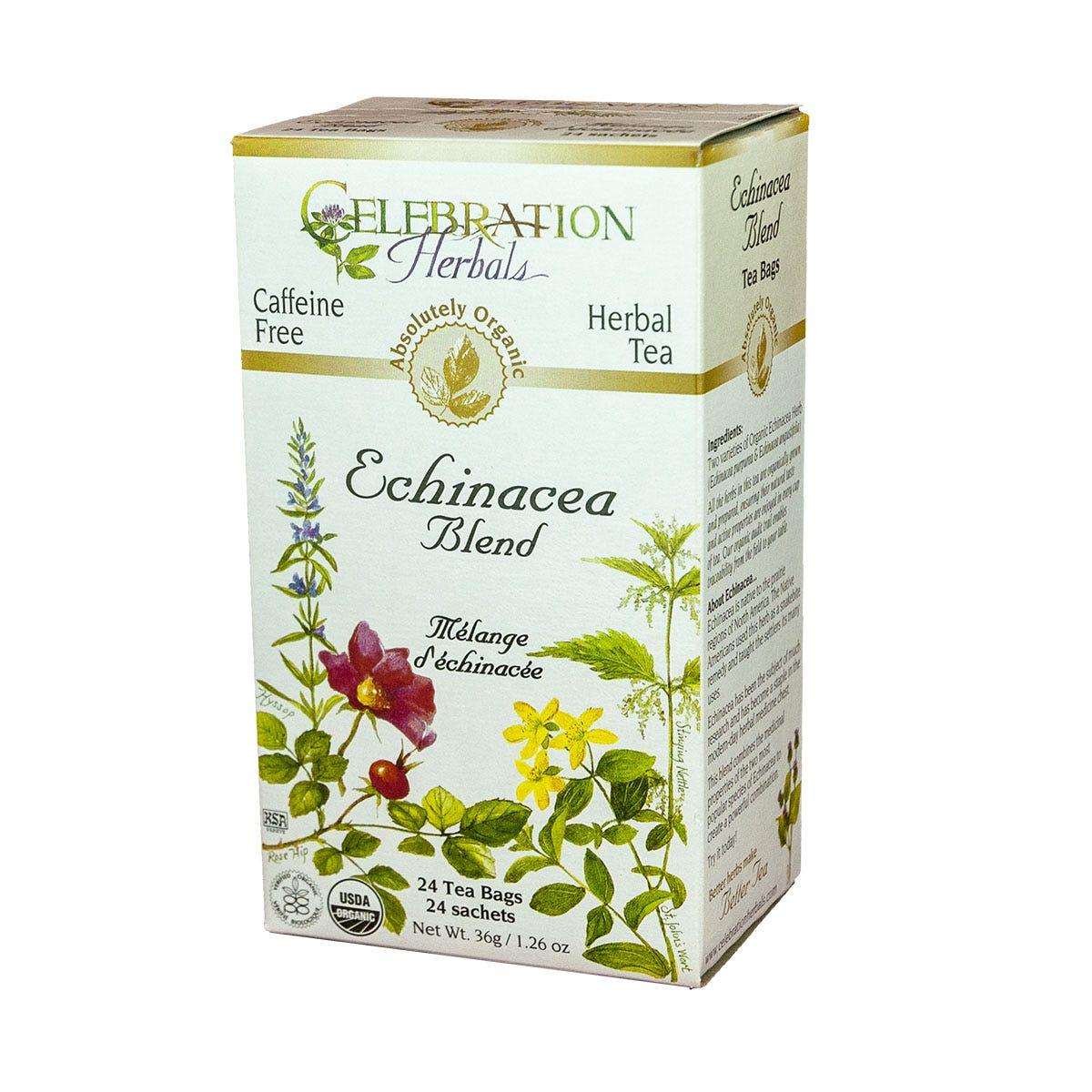 Celebration Herbals Organic Echinacea Blend Tea 24 bags - Nature's Source Inc