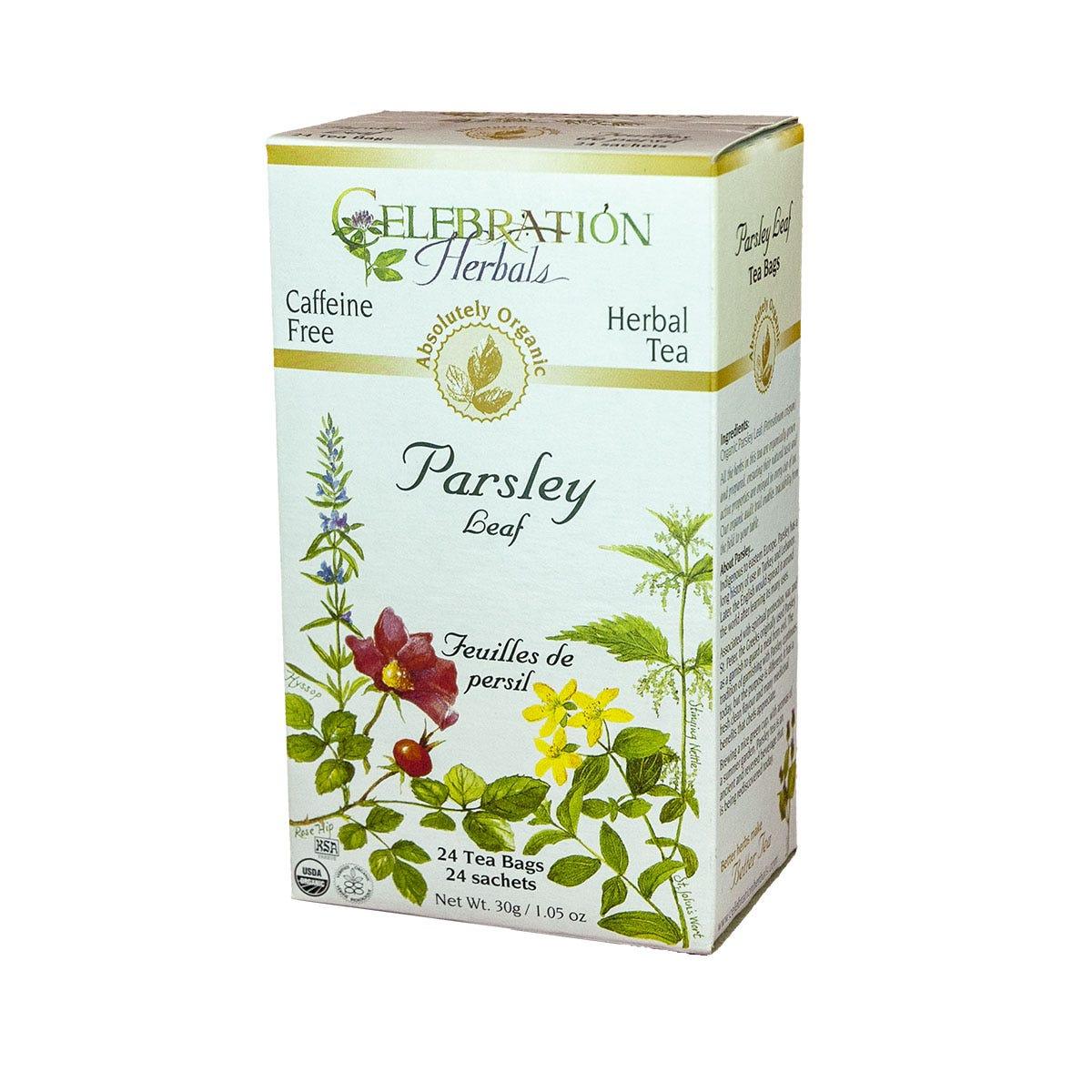 Celebration Herbals Organic Parsley Leaf Tea 24 bags - Nature's Source Inc