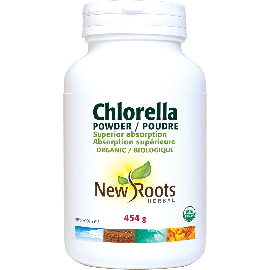 New Roots Chlorella Certified Organic 454 G - Nature's Source Inc