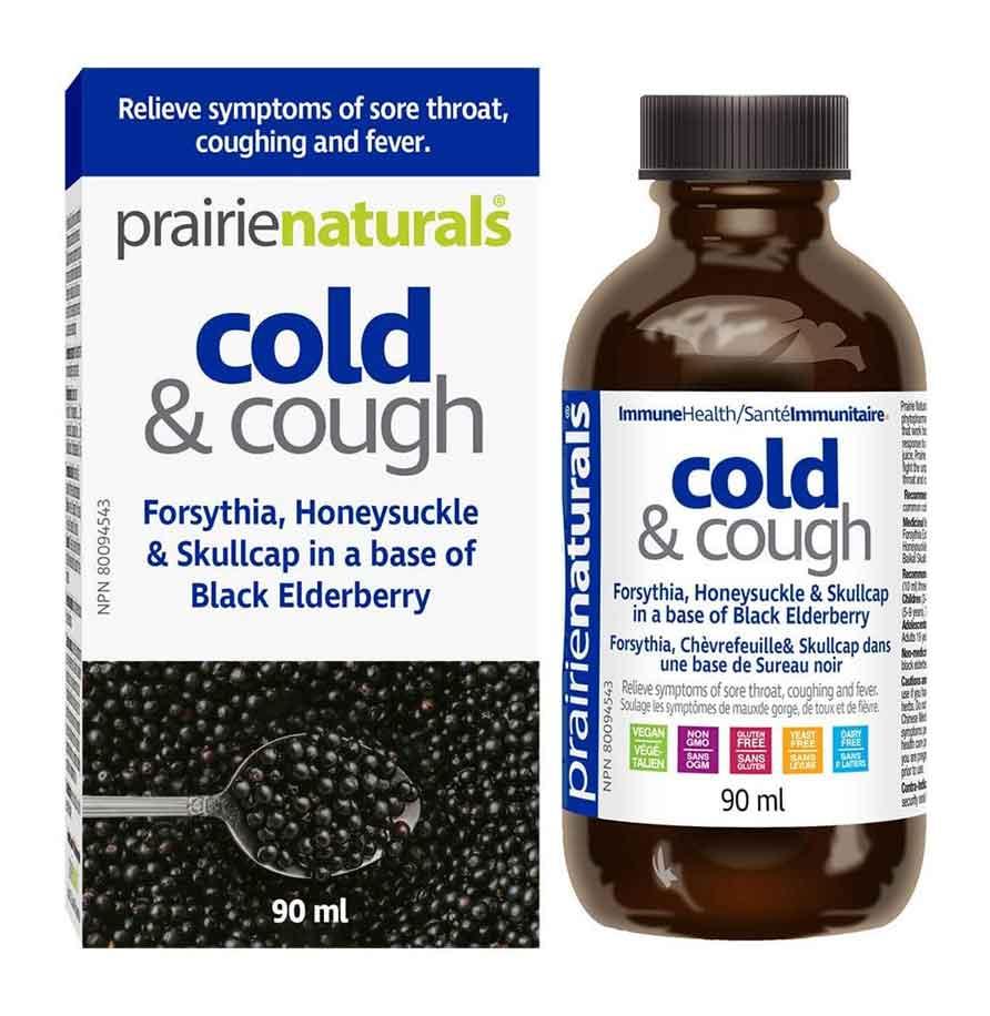 Prairie Naturals Cold & Cough Syrup - 90ml - Nature's Source Inc
