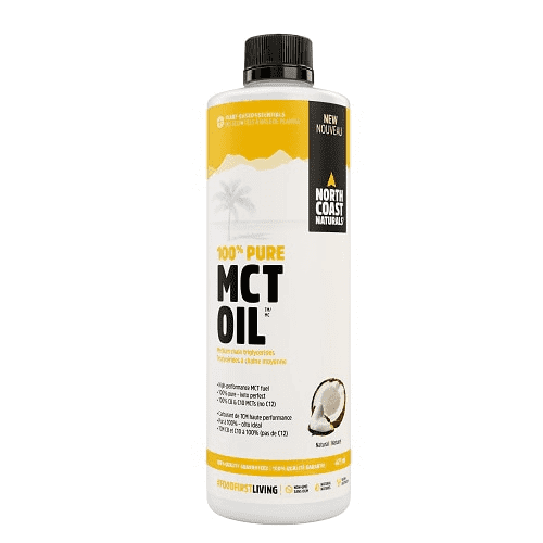 North Coast Naturals 100% Pure Coconut MCT Oil - 473 ml - Nature's Source Inc