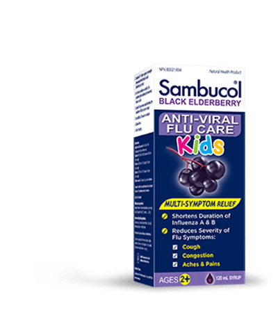 Sambucol Anti - Viral Flu KIDS 120ml - Nature's Source Inc