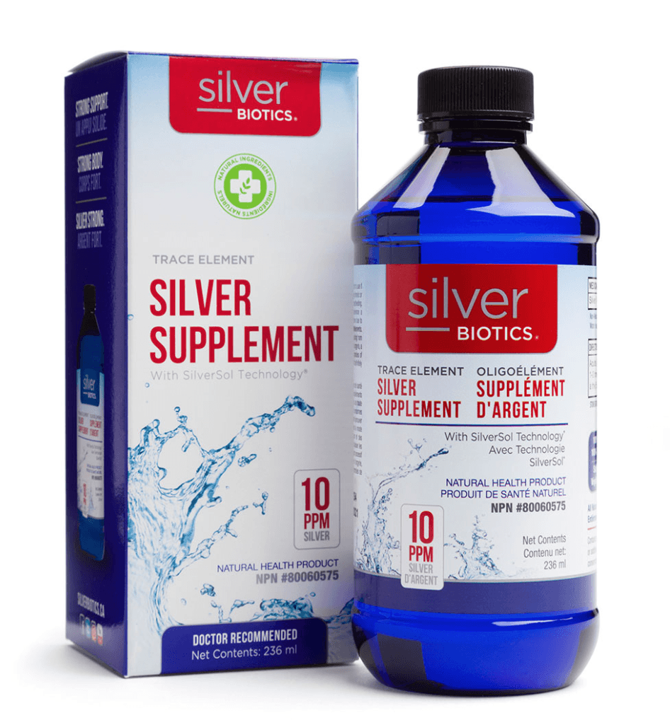 Silver Biotics Trace Element Silver Supplement 236ml - Nature's Source Inc