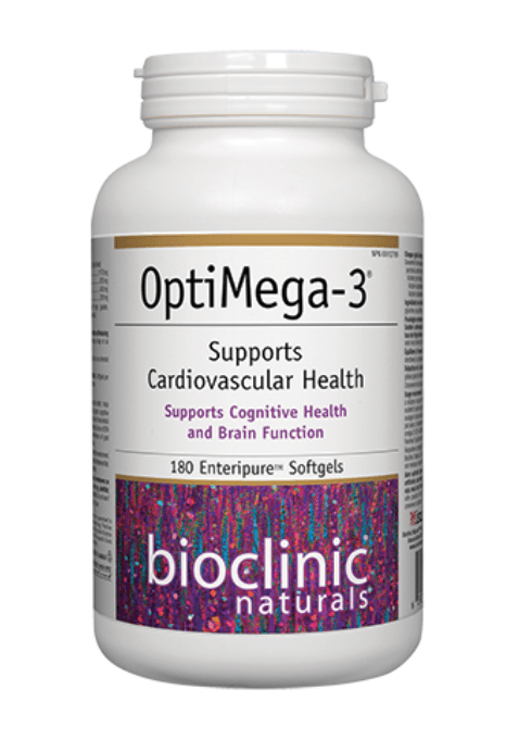 Bioclinic Naturals Optimega - 3 180 Softgels - Nature's Source Inc
