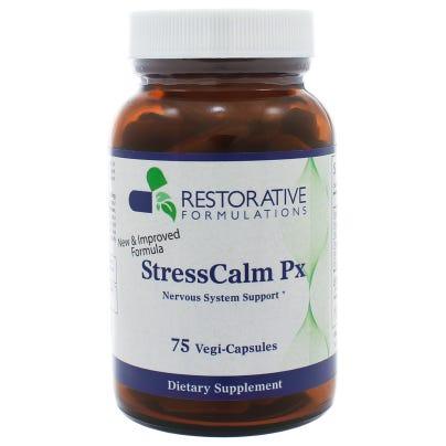 Restorative Formulations StressCalm Px 75 Vegan Caps - Help to Alleviate Symptoms of Stress and Maintaining Stress Tolerance - Nature's Source Inc
