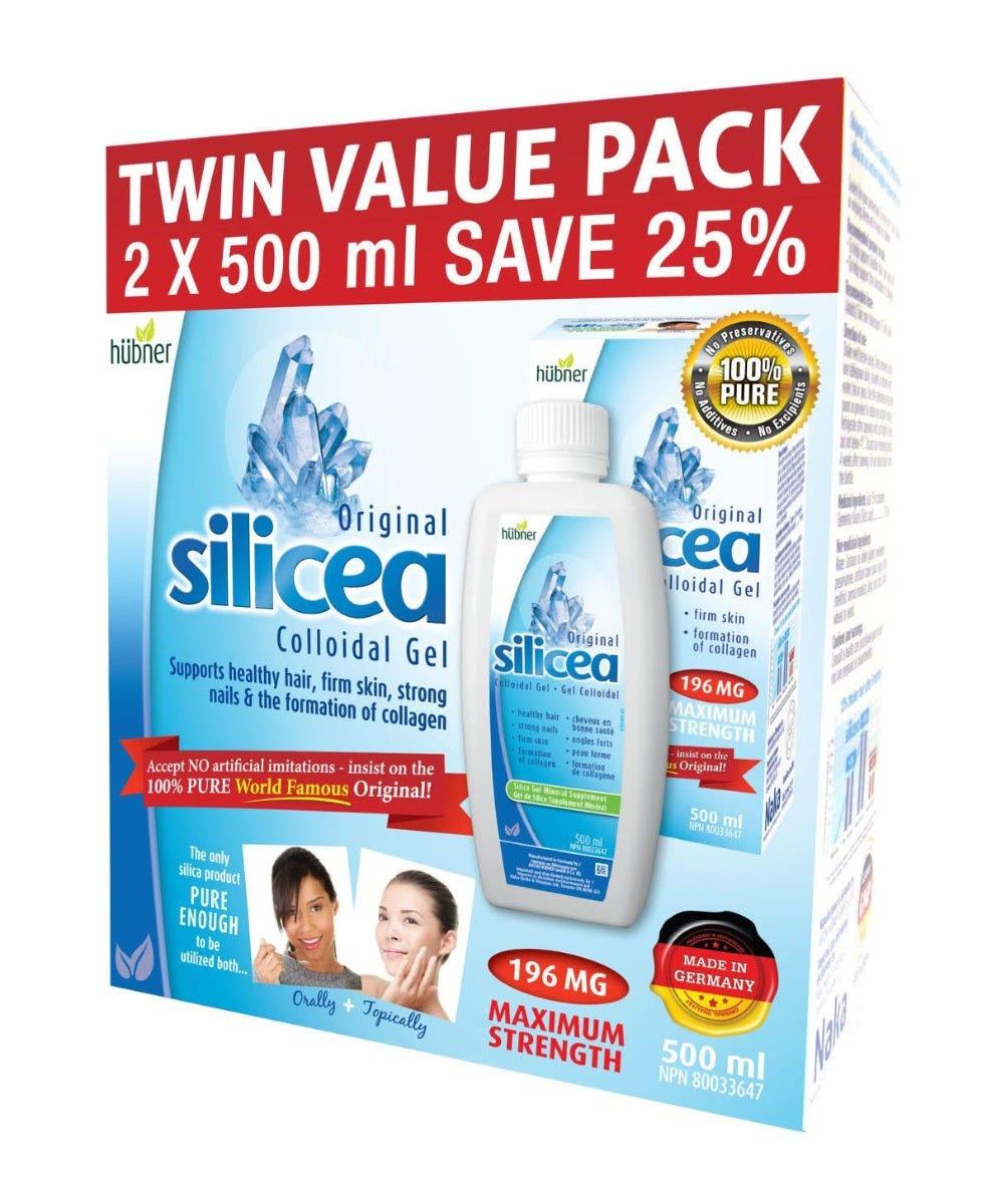 Naka Silicea Twin Value Pack - Nature's Source Inc
