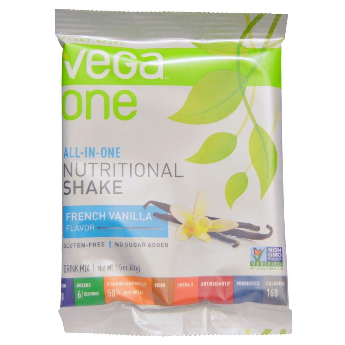 Vega One Protein French Vanilla 41g Sachet - Nature's Source Inc