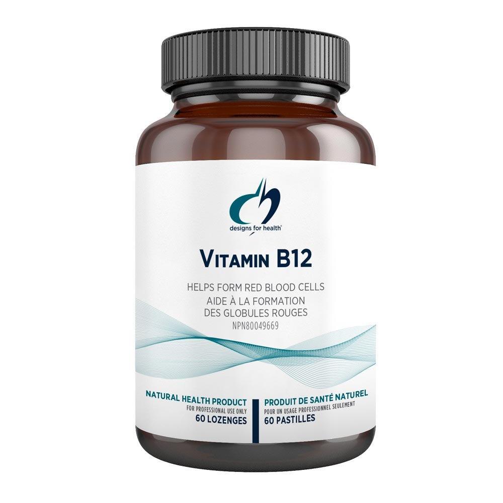 Designs for Health Vitamin B12 60 Lozenges - Nature's Source Inc