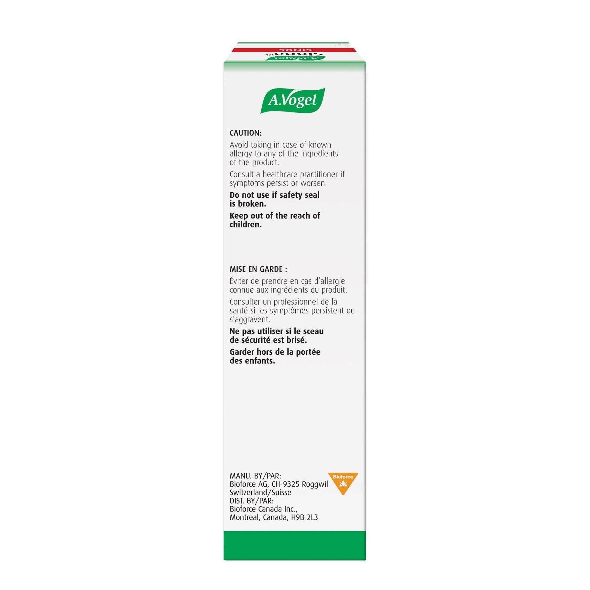 A. Vogel Sinna Nasal Spray 20ml