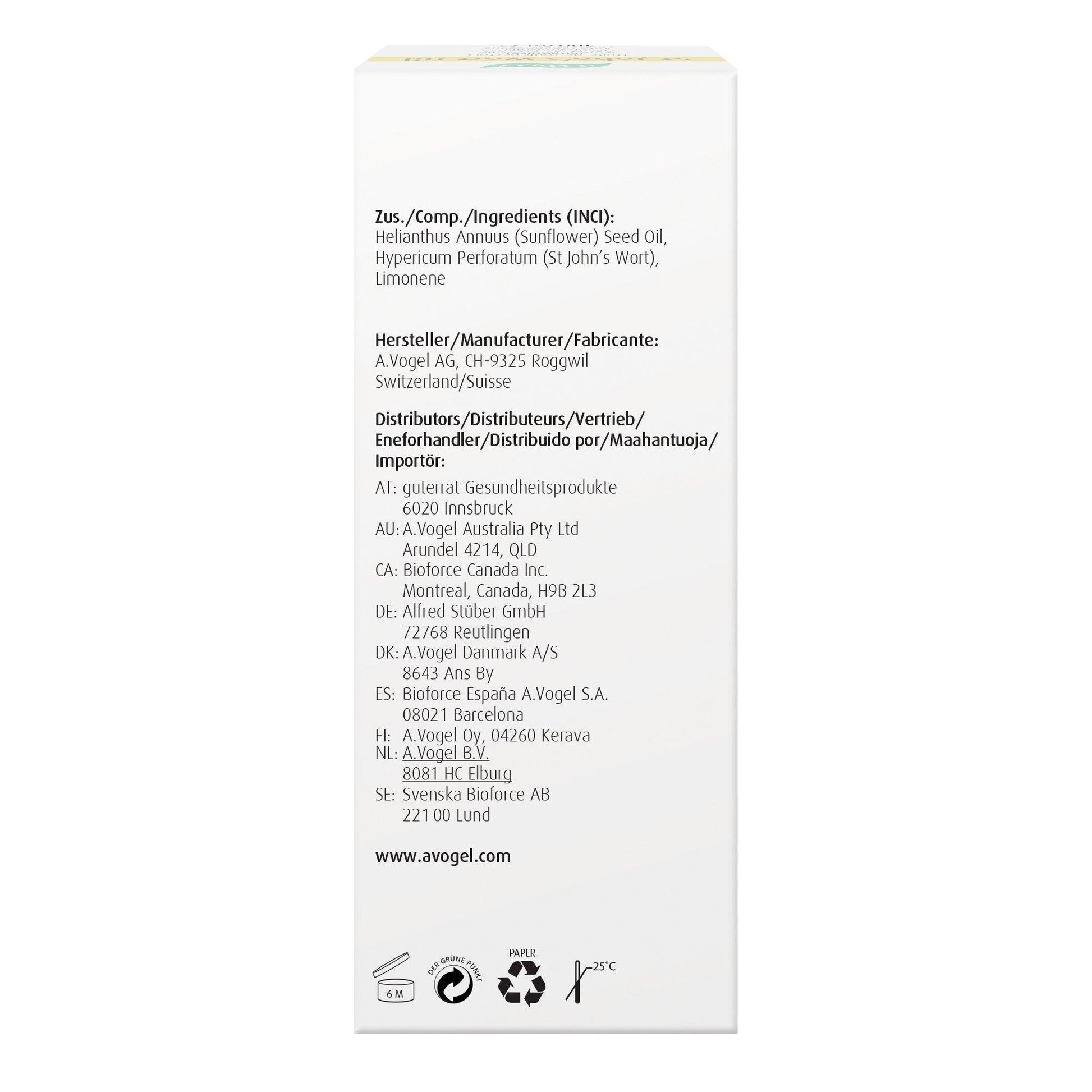 A. Vogel St. John's Wort Oil 100ml