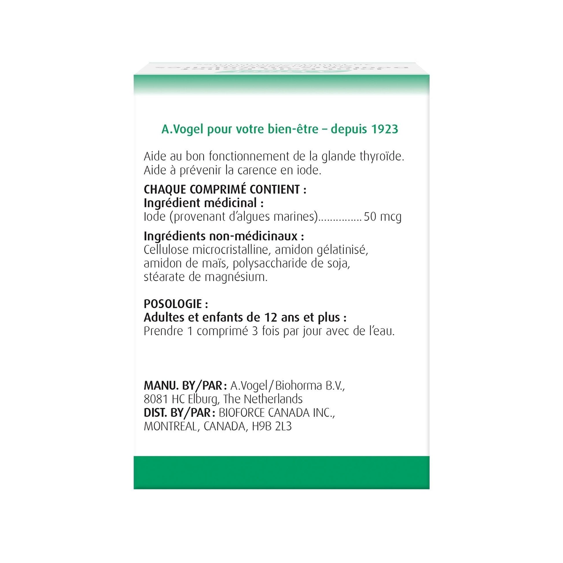 A. Vogel Thyroid Support 150 Tablets