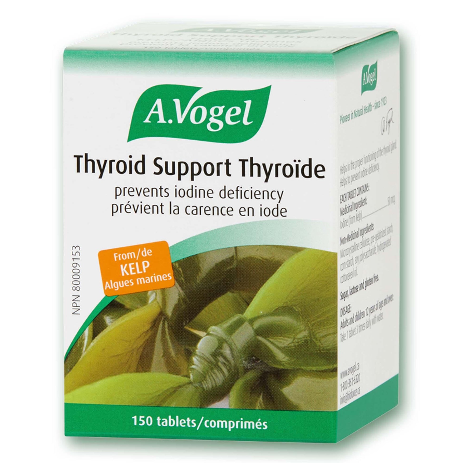A. Vogel Thyroid Support 150 Tablets